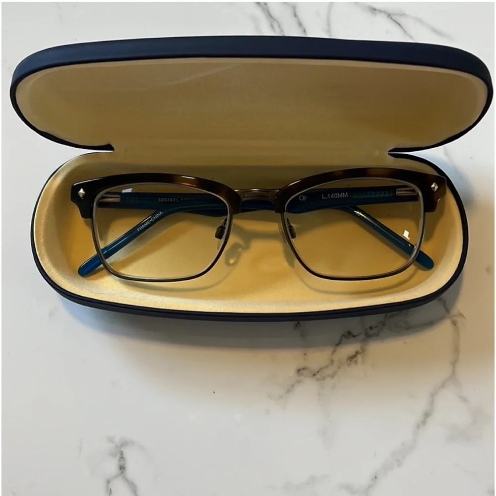 OP | Prescription Eyeglasses, Beach Blue Tortoise